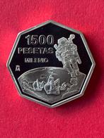 Spanje 1500 Pesetas 1999 Proof 0,925 zilver 19.83 grams, Ophalen of Verzenden, Overige landen, Zilver