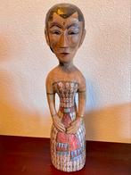 Indonesisch houten beeld vrouw Java Javaans Indonesië, Antiek en Kunst, Ophalen of Verzenden