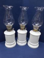 Olielamp, Tafellamp, keramiek, Antiek en Kunst, Antiek | Lampen, Ophalen of Verzenden