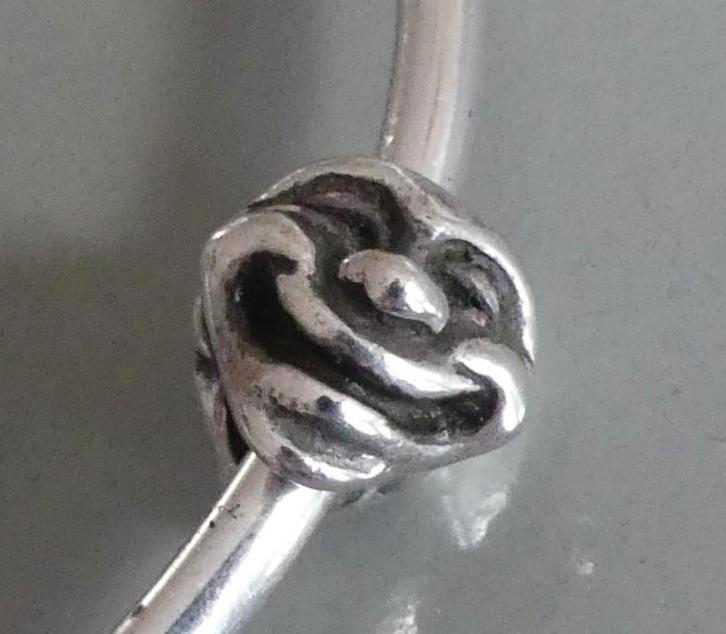 Trollbeads THEATERMASKERS (vrolijk en verdrietig), Sieraden, Tassen en Uiterlijk, Bedels, Zo goed als nieuw, Trollbeads, Zilver