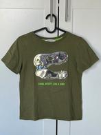 T-shirt print dinosaurus, H&M, maat 134/140, Kinderen en Baby's, Kinderkleding | Maat 134, Jongen, Ophalen of Verzenden, Zo goed als nieuw