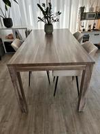 Nette houten tafel, Huis en Inrichting, Tafels | Eettafels, Ophalen of Verzenden