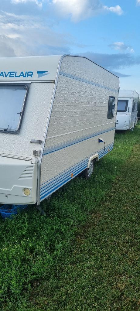 Caravelair silver 425 met stalling texel, Caravans en Kamperen, Caravans, Bedrijf, tot en met 3, 500 - 750 kg, Treinzit, Caravelair