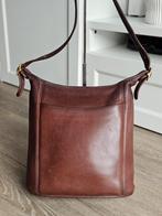 Coach Vintage Classic Slim Duffle Sac bruine leren tas, Ophalen of Verzenden, Gebruikt, Bruin, Schoudertasje