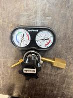 Optiwrld Reduceer ventiel Nederlands Mig Mag Tig Co2, Ophalen of Verzenden, Zo goed als nieuw, 250 ampère of meer, Overige typen