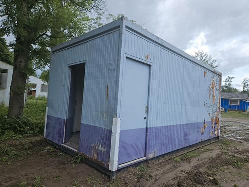 Keet container kantoor krachtstroom aansluiting opknapper, Zakelijke goederen, Machines en Bouw | Keten en Containers, Ophalen