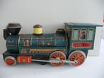oud blikken LOCOMOTIEF -TREIN WESTERN- made in Japan 60-jrn, Ophalen of Verzenden
