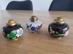 Cloisonne setje (peper en zout), Ophalen of Verzenden