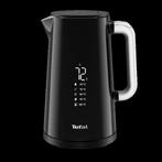 Praktisch nieuwe smart Tefal waterkoker, 1 tot 2 liter, Ophalen of Verzenden, Zo goed als nieuw, Rvs