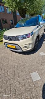 Suzuki Vitara 1.4 Boosterjet 140pk Allgrip Aut 2016 Bruin, Auto's, Suzuki, Automaat, Zwart, 4 cilinders, Bruin