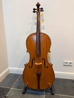 Prachtige (barok) cello, eind 19e eeuw, Markneukirchen, Muziek en Instrumenten, Ophalen of Verzenden, Gebruikt, 4/4-cello, Met koffer