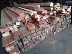 Partij hardhout latten/afzagers 210 cm lengte - hele partij, Ophalen, 180 tot 250 cm, Hardhout