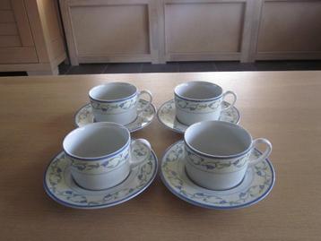 Johnson bros la rochelle 4 kop D8,5 H5,5cm schotels D15cm beschikbaar voor biedingen