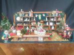 Kerstwinkel, poppenhuis, Verzamelen, Poppenhuizen en Toebehoren, Poppenhuis, Gebruikt, Ophalen of Verzenden