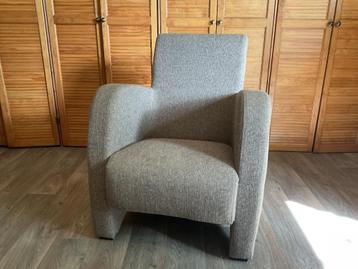 Fauteuil  bruin/taupe