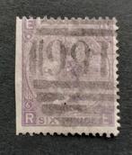 ENGELAND Victoria 1867 6d deep lilac SG105 plate 6, Postzegels en Munten, Postzegels | Europa | UK, Verzenden, Gestempeld