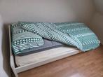 Eenpersoonsbed met matras en dekbed, 90 cm, Eenpersoons, Wit, Ophalen of Verzenden