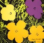 Andy Warhol Kleur Lithografie " Poppy Flowers Nr 4 " Ges Gen, Ophalen of Verzenden