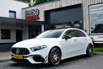 Mercedes-Benz A-Klasse A45 S AMG 4M+ fabrieksgarantie, Pano,, Auto's, Automaat, Gebruikt, 4 cilinders, Leder
