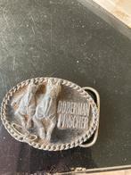 Broekriemgesp van doberman, Ophalen of Verzenden, Zo goed als nieuw