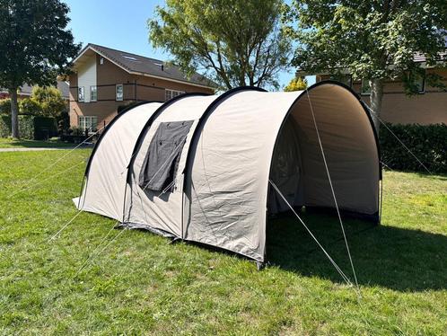 4-Persoons Katoenen Tent - De Vrijbuiter, Caravans en Kamperen, Tenten, tot en met 4, Gebruikt, Ophalen
