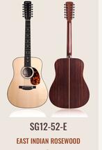 Boucher SG12-52-E – 12-snarige akoestische gitaar, Muziek en Instrumenten, Snaarinstrumenten | Gitaren | Akoestisch, Ophalen, Zo goed als nieuw