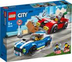 Lego City 60242 Politiearrest op de snelweg (nieuw in doos), Lego, Lego, Nieuw, Ophalen of Verzenden