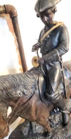 Bronze beld. Bayer 62 cm ophalen belgie puurs, Antiek en Kunst, Ophalen