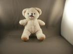 robijn beer wit bruin rode geborduurde robijn op poot nrc12, Ophalen of Verzenden, Nieuw, Beer