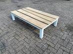 Loungetafel van oud scheepshout, Tuin en Terras, Ophalen, Zo goed als nieuw, Rechthoekig, Hout
