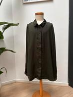 MSCH Copenhagen Blair groen overhemd van polyzijde maat L, Ophalen of Verzenden, Zo goed als nieuw, Maat 42/44 (L), Groen