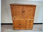 Houten Computerkast / TV Kast, Gebruikt, Grenenhout, Ophalen of Verzenden, Landelijk