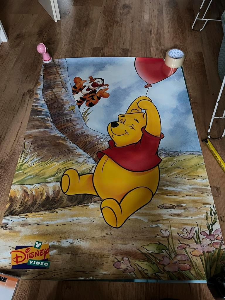 pooh様(’-’*) 御専用ページでございます(^^) ≥ Disney Video Winnie The Pooh poster 100x70cm — Disney — Marktplaats