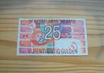Bankbiljet 25 gulden biljet uit 1989, Ophalen of Verzenden, 25 gulden, Los biljet