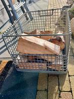 Zinken korf, voor o.a. openhaardhout, Ophalen, Minder dan 50 cm