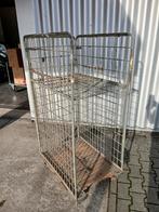 2x gebruikte rolcontainer met etage 80x60x150cm, Ophalen, Gebruikt