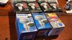 Set spots 40 watt grote fitting Philips, 30 tot 60 watt, Gloeilamp, Zo goed als nieuw, E27 (groot)