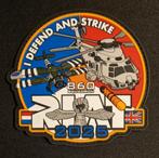RNLAF 860 Squadron I Defend and Strike RIAT 2025 Patch, Ophalen of Verzenden, Luchtmacht, Nederland, Embleem of Badge