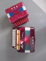 Twee mini Accordeons - opknappers!, Overige merken, Gebruikt, Overige formaten, Ophalen of Verzenden