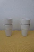 bekers wit nostalgische Coberco melk beker, Ophalen, Overige materialen, Overige typen, Nieuw