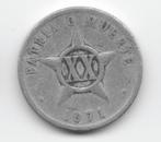 Cuba 20 centavos 1971 KM# 35.1, Verzenden, Midden-Amerika, Losse munt