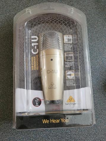 Behringer microfoon C-1U. Nieuwstaat.  beschikbaar voor biedingen