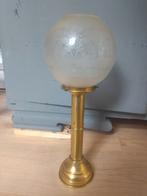 Art-Deco messing kandelaar uit de jaren 1920 - 1930, Ophalen of Verzenden, Koper of Brons