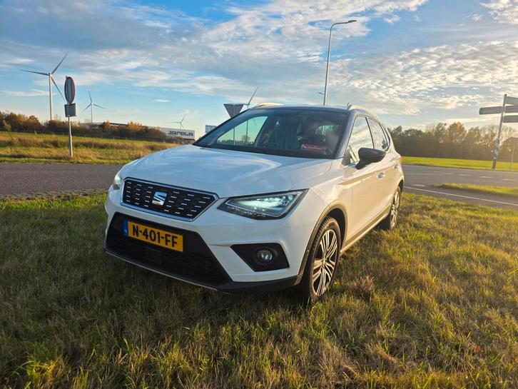Seat Arona Xcellense 1.6 TDI 95pk 2020 Wit, Auto's, Seat, Particulier, Arona, Diesel, SUV of Terreinwagen, Handgeschakeld, Geïmporteerd