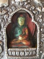 Mooi origineel oud reisaltaar uit Nepal met Boeddha 13,5 cm., Ophalen of Verzenden