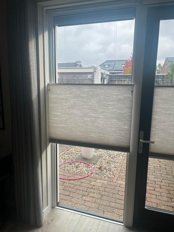 Duette/Plissé gordijn op maat - 96x235cm, Huis en Inrichting, Stoffering | Gordijnen en Lamellen, Gebruikt, 200 cm of meer, 50 tot 100 cm