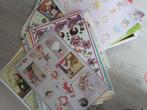 2 tassen vol met scrapbook, 3d kaarten, stickers en hobby, Hobby en Vrije tijd, Ophalen of Verzenden, Zo goed als nieuw, Overige merken