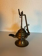 Antieke Olie Lampje, Ophalen of Verzenden