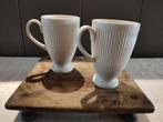 Wedgwood Windsor 2 mokken op voet, Huis en Inrichting, Keuken | Servies, Ophalen of Verzenden, Zo goed als nieuw, Wedgwood, Kop(pen) en/of Schotel(s)