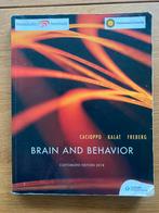 Brain and Behavior, universiteit Utrecht, Ophalen of Verzenden, Gelezen, WO